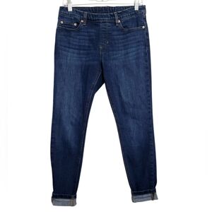 L.L. Bean BeanFlex Skinny Pull-On Jeans Women’s Size 6 Petite Stretch Denim